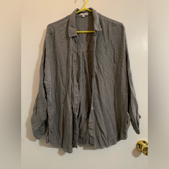 Grey button up - Picture 2 of 2